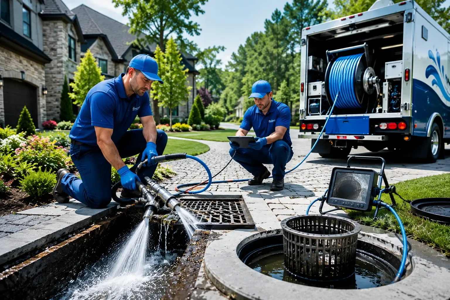 Local outdoor drain cleaning professionals in Latham, IL